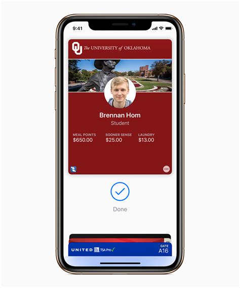 apple wallet virtual student id